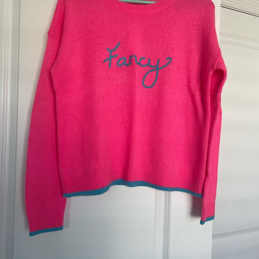 NWT…:Lilly Pulitzer Pink and Blue Crew Neck Sweater